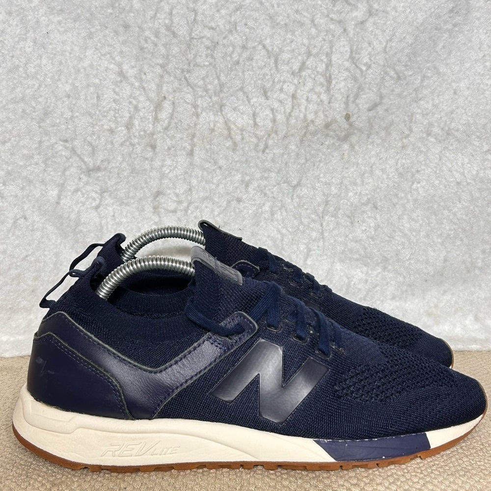 New Balance Mens Blue 247 Deconstructed Lightweight Running Sneakers Shoes SZ 10 - Picture 1 of 14